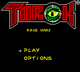 Turok - Rage Wars Title Screen